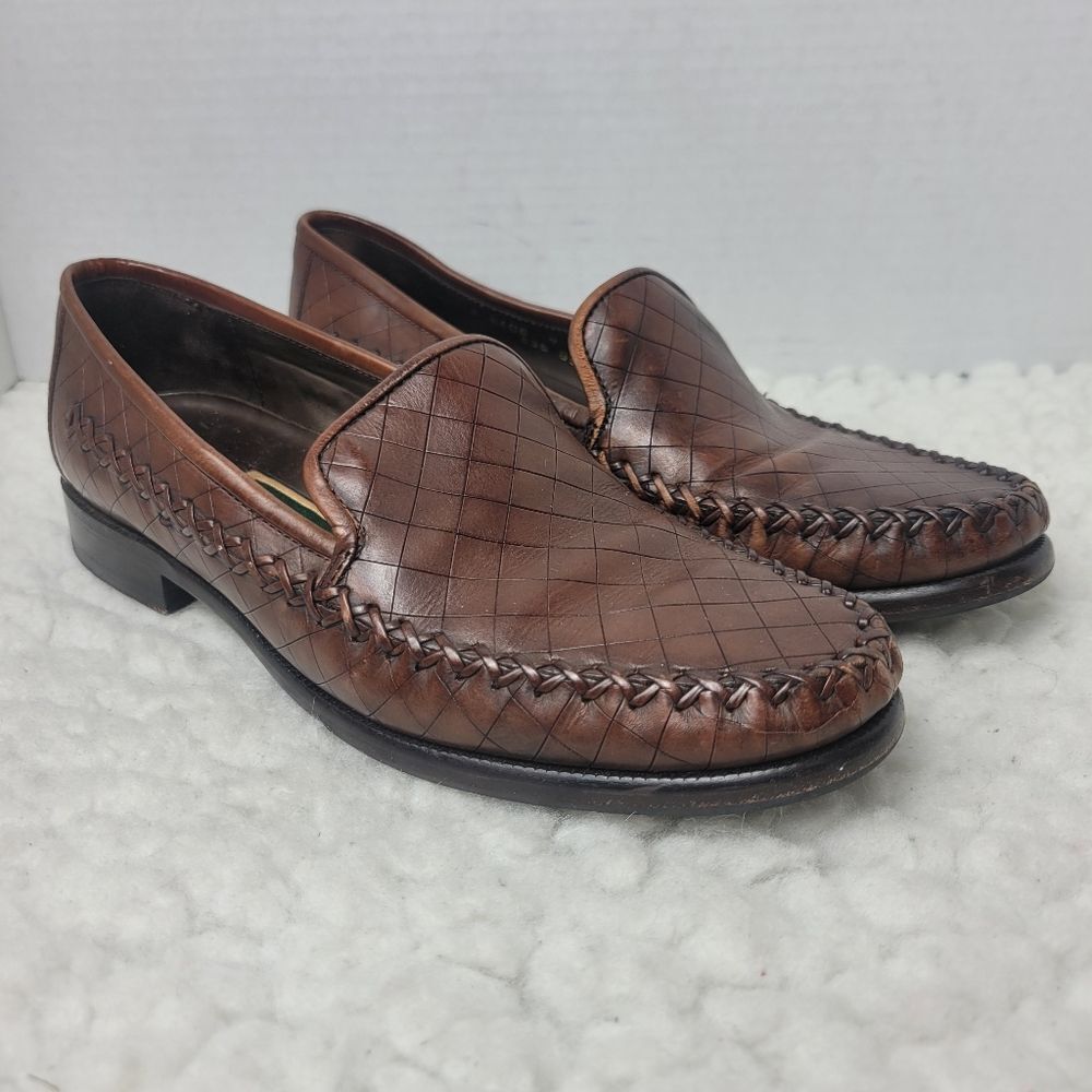 Cole Haan Penny Loafer Womens Size 7B Brown Leather Slip-On F6406 Shoes Good Con